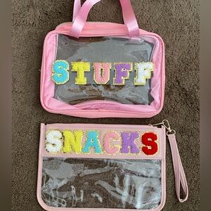 Perfect travel organizers for your “snacks” and your “stuff”